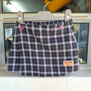 Black Checked Skirt | 2-3 Year