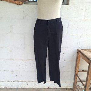 Black Slacks with Frayed Hem | 13-14 Years