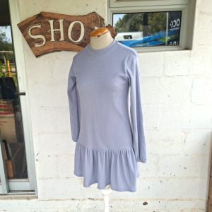 Thick Ribbed Lilac Dress | 30