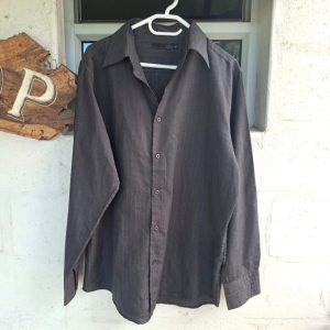 Grey Stripy Shirt | Large