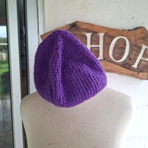 Purple Beanie