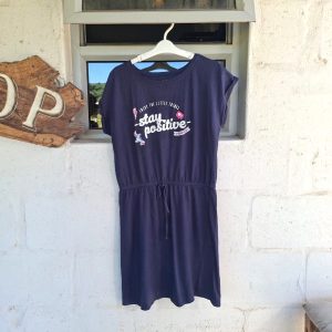 Navy Stay Positive Dress | 13 Years