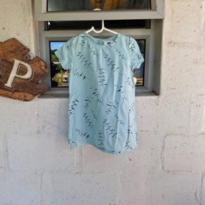 Blue Floral Dress | 4 Years