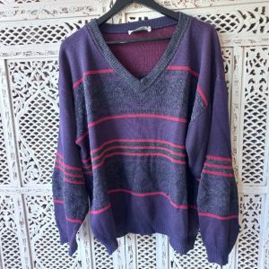 Maroon and Navy Jersey | Large