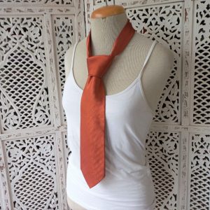 Orange Tie