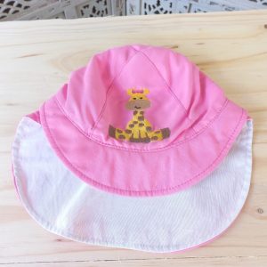 Pink Swim Sun Hat