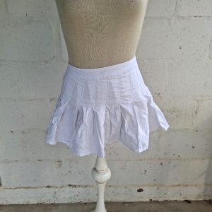 White Pleated Skirt | 6