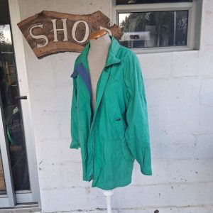 Green Windbreaker | Large