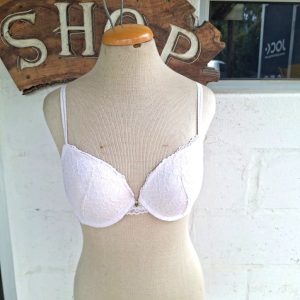 White Padded Bra | 36C