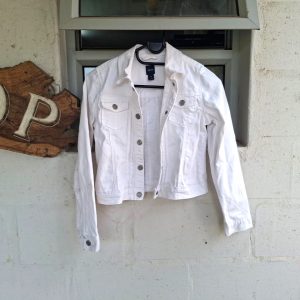 White Denim Jacket | 10-11 Years