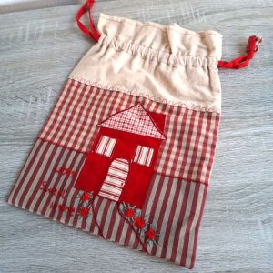 Red Fabric Bag