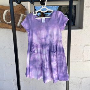 Purple Tie Dye Dress | 2-3 Years