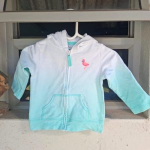 Turquoise Ombre Zip-Up | 18 Months