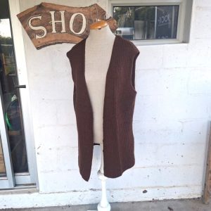 Brown Sleeveless Jersey | Large
