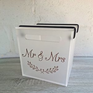 Perspex Card Box