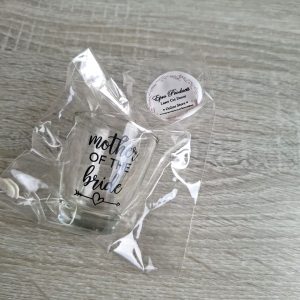Tapered Shot Glass "Mother of the Bride"