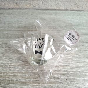 Tapered Shot Glass "MC"