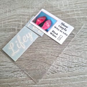 White Shoe Vinyl "Wifey for Lifey"