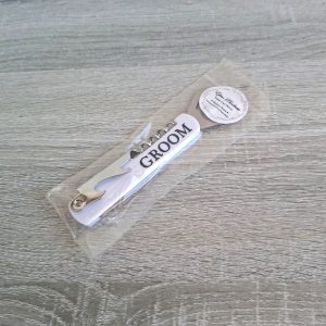 White Bottle Opener "Groom"
