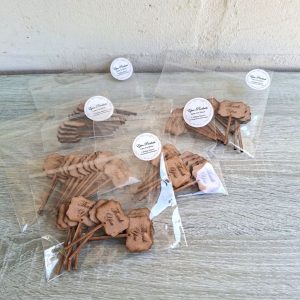 MDF Tags on Sticks "Thank You" | 10 in a Pack