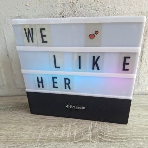 Polaroid Speaker Light Box
