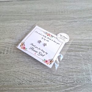 Star Studs with Stones