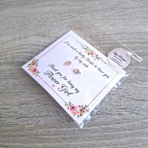 Gold Bird Studs